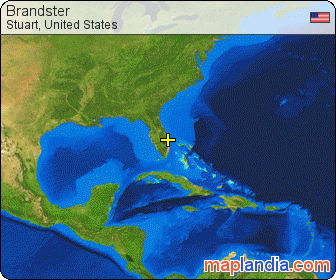 Brandster satellite map