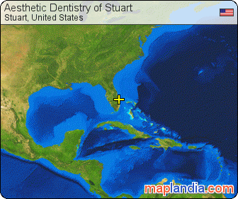 Aesthetic Dentistry of Stuart satellite map