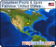Volunteer Pools & Spas satellite map