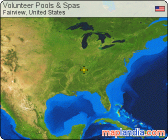 Volunteer Pools & Spas satellite map