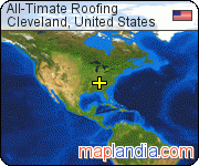 All-Timate Roofing satellite map