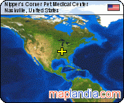 Nipper's Corner Pet Medical Center satellite map