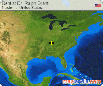 Dentist Dr. Ralph Grant satellite map