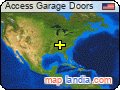 Access Garage Doors satellite map