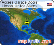 Access Garage Doors satellite map