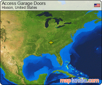 Access Garage Doors satellite map