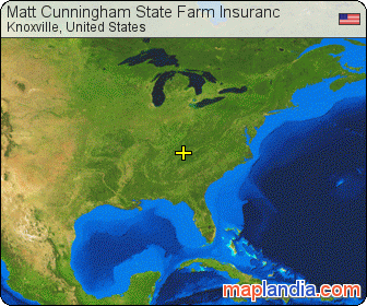 Matt Cunningham State Farm Insuranc satellite map