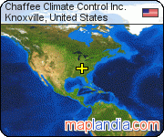 Chaffee Climate Control Inc. satellite map