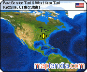 Fast Service Taxi & West Knox Taxi satellite map
