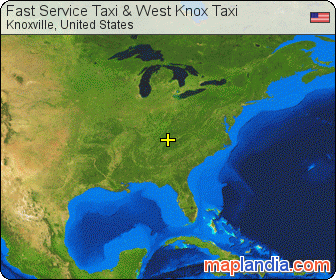 Fast Service Taxi & West Knox Taxi satellite map