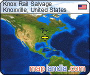 Knox Rail Salvage satellite map