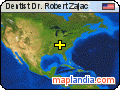 Dentist Dr. Robert Zajac satellite map