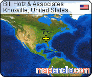 Bill Hotz & Associates satellite map