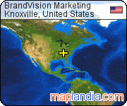 BrandVision Marketing satellite map