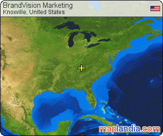 BrandVision Marketing satellite map