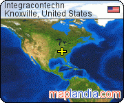 Integracontechn's map homepage