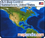 A-1 Bug Control satellite map
