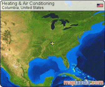 Heating & Air Conditioning satellite map