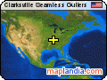 Clarksville Seamless Gutters satellite map