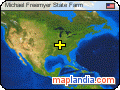 Michael Freemyer State Farm  satellite map