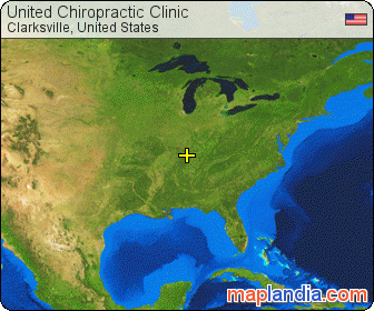 United Chiropractic Clinic satellite map