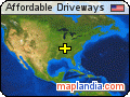 Affordable Driveways satellite map