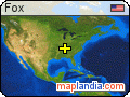 Fox satellite map