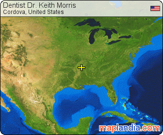 Dentist Dr. Keith Morris satellite map