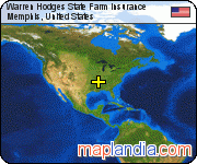 Warren Hodges State Farm Insurance satellite map