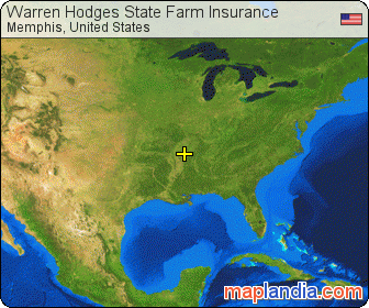 Warren Hodges State Farm Insurance satellite map