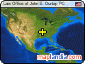 Law Office of John E. Dunlap PC satellite map