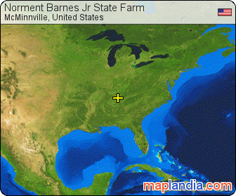Norment Barnes Jr State Farm  satellite map