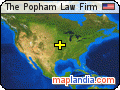 The Popham Law Firm satellite map