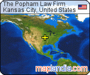 The Popham Law Firm satellite map