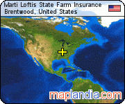 Marti Loftis State Farm Insurance satellite map