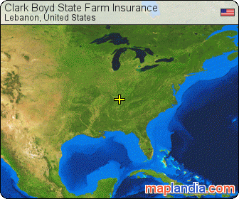 Clark Boyd State Farm Insurance satellite map