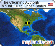 The Cleaning Authority satellite map