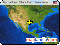 Jay Jackson State Farm Insurance satellite map