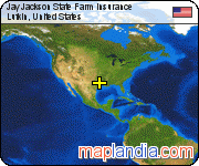 Jay Jackson State Farm Insurance satellite map