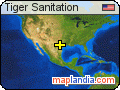 Tiger Sanitation satellite map