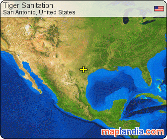 Tiger Sanitation satellite map