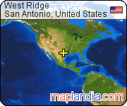 West Ridge satellite map