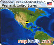 Shadow Creek Medical Clinic satellite map