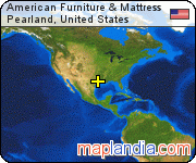 American Furniture & Mattress satellite map