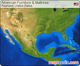 American Furniture & Mattress satellite map