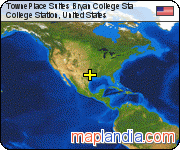 TownePlace Suites Bryan College Sta satellite map