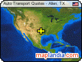 Auto Transport Quotes - Allen, TX satellite map