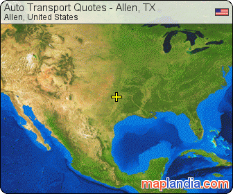 Auto Transport Quotes - Allen, TX satellite map