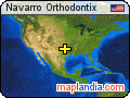 Navarro Orthodontix satellite map