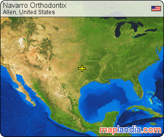 Navarro Orthodontix satellite map